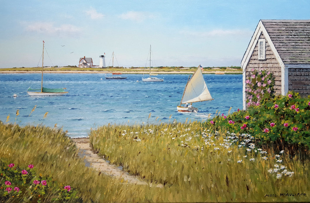 Chatham - oil on canvas by artist Neil McAuliffe