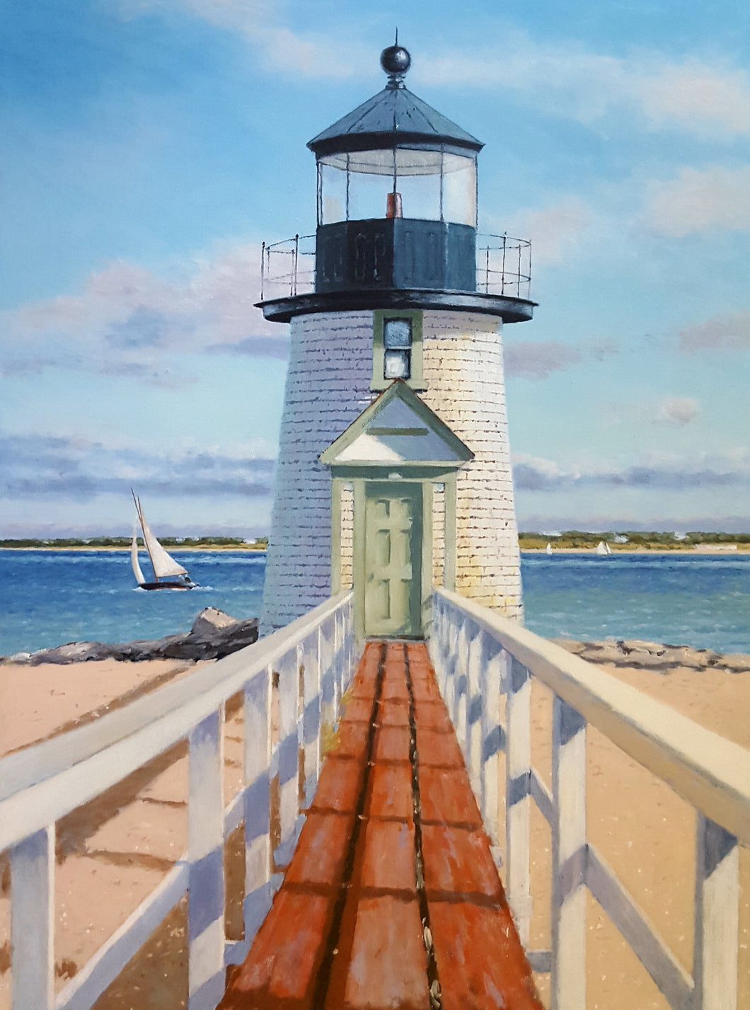 Brant Point Light, Nantucket by Neil McAuliffe