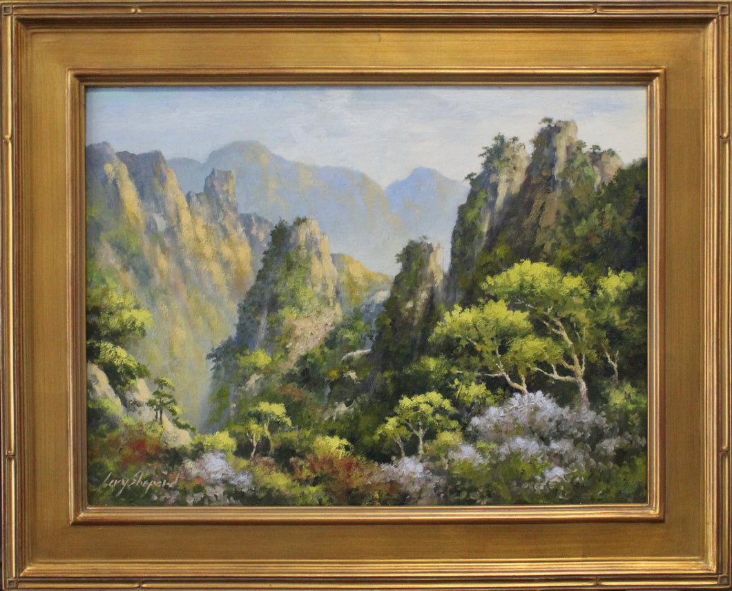 China Mountains - artist Gary Shepard