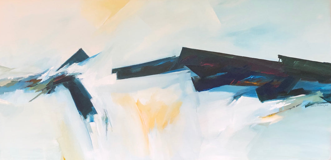 COASTAL ABSTRACT I by artist William Crosby