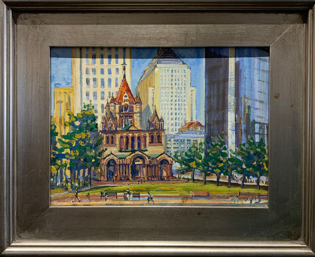 Copley Original Painting by artist Mark J Richards