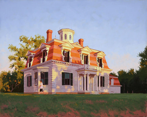 Edward Penniman House - By James Wolford - Contemporary Realist Painting of Boston