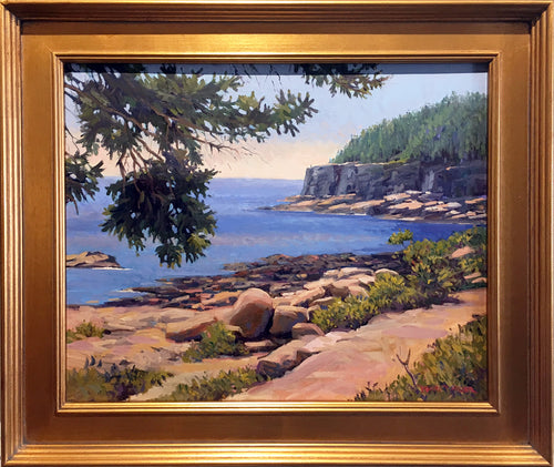 Acadia on the Loop  by Dianne Miller - Classic Painting Maine Scenary