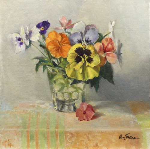 Bouquets of Pansies - Irina Furman