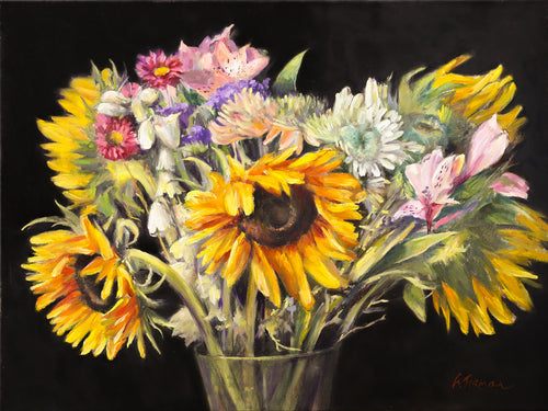 Bouquet with Sunflowers Irina Furman
