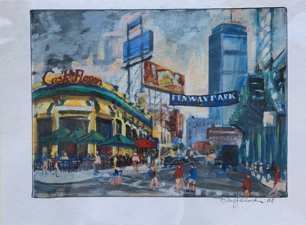 Cask 'N Flagon Limited Edition Print by Mark J Richardson