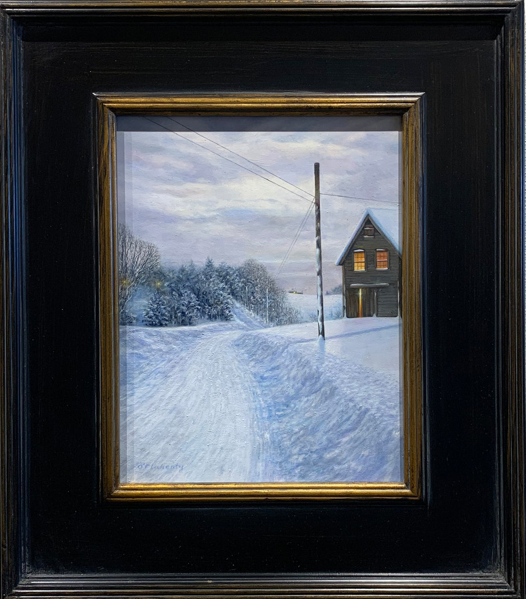 Winter Morning by artist Roderick O'Flaherty